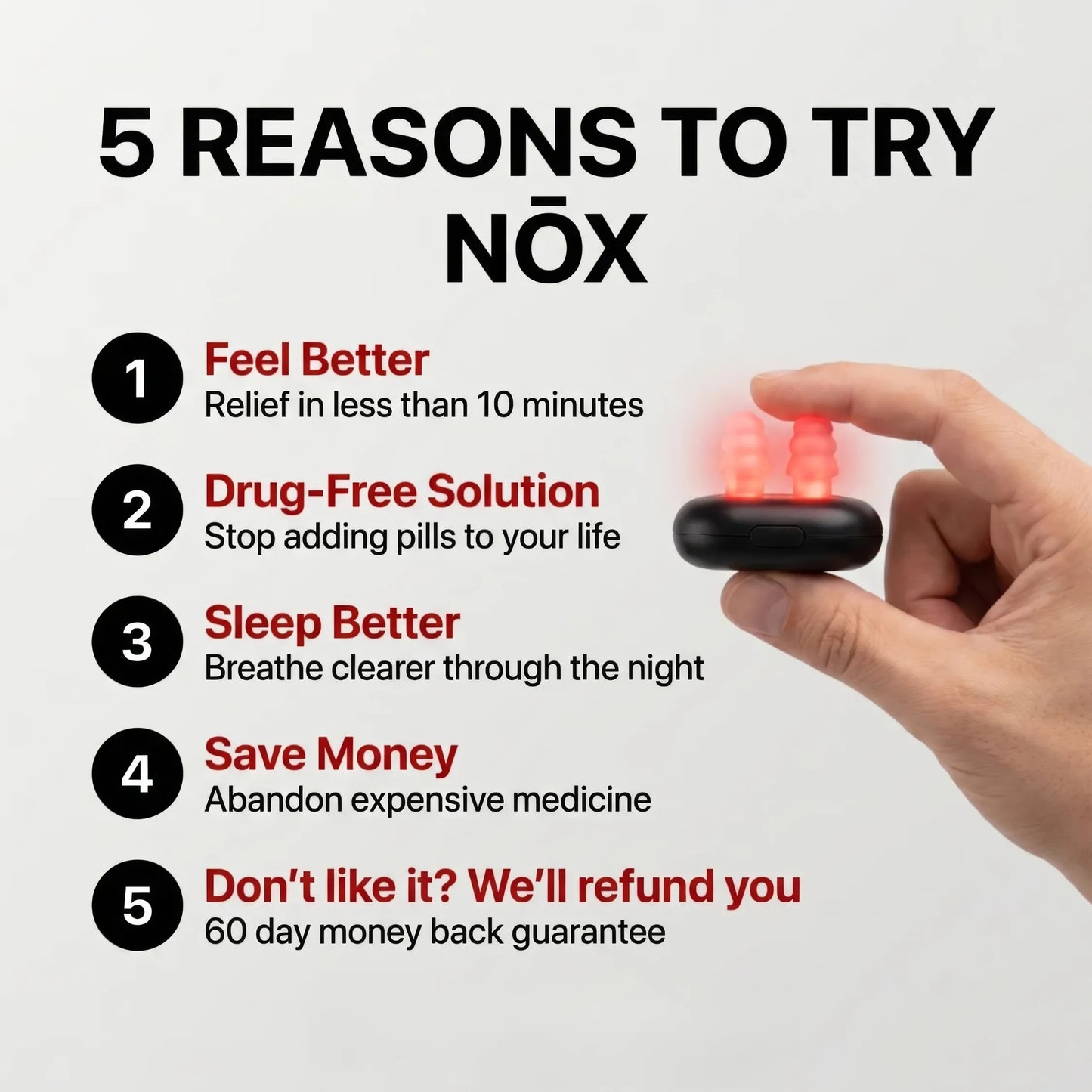 NŌX — Fast Sinus + Pressure Relief‎