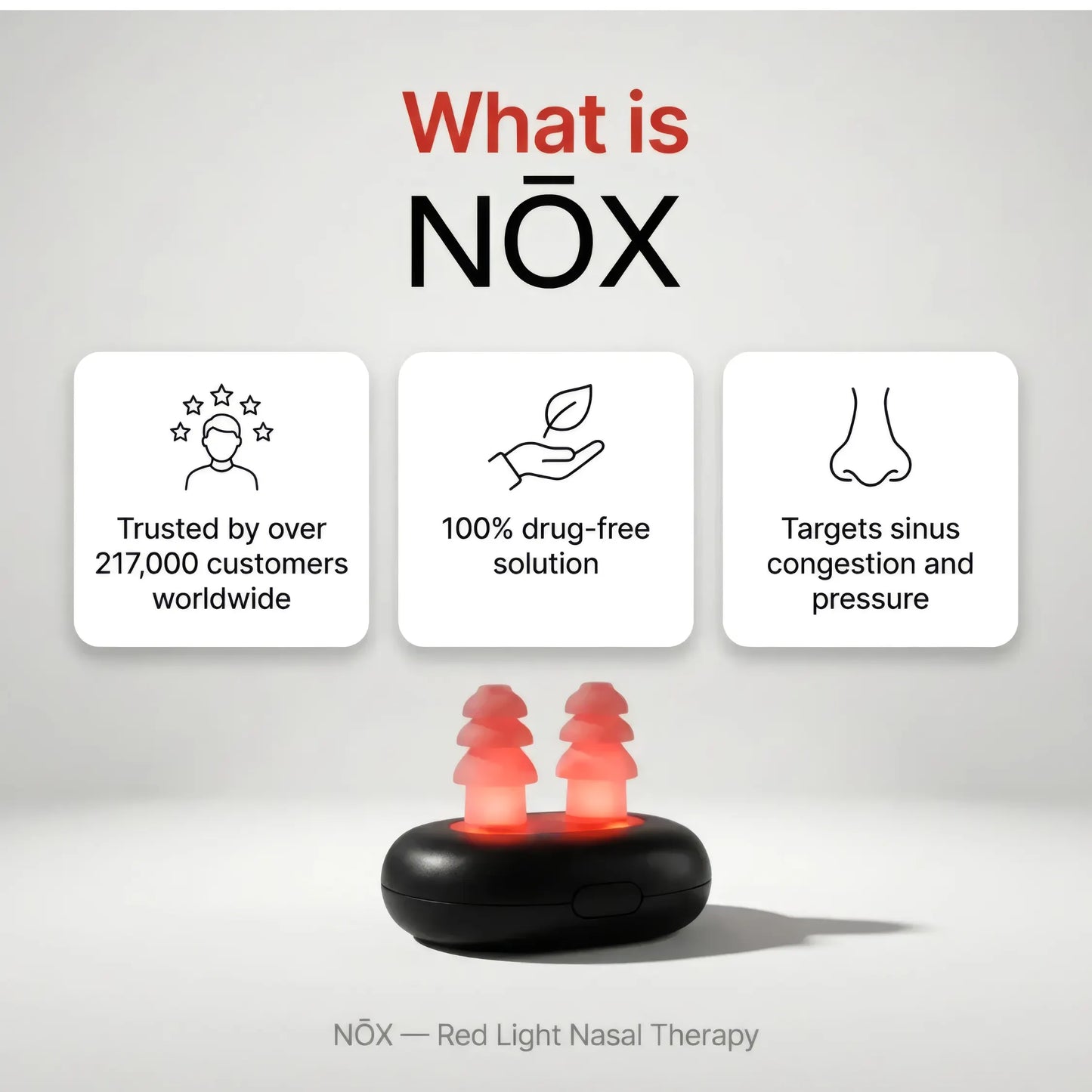 NŌX — Fast Sinus + Pressure Relief‎